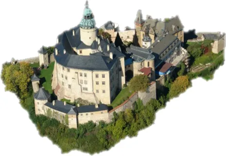 Papierový model - Hrad a zámok Frýdlant